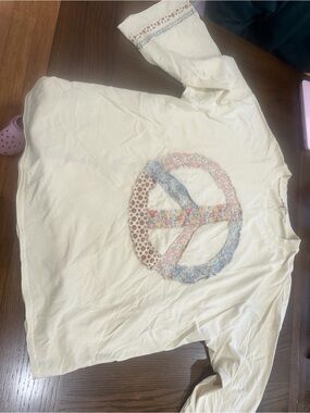 Josephine Peace Patchwork Top